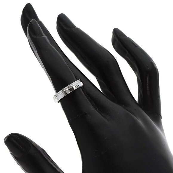 HERMES 18k White Gold Ring #46 - Picture 5 of 6